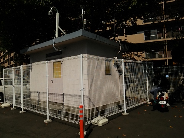 千鳥橋測定局の写真